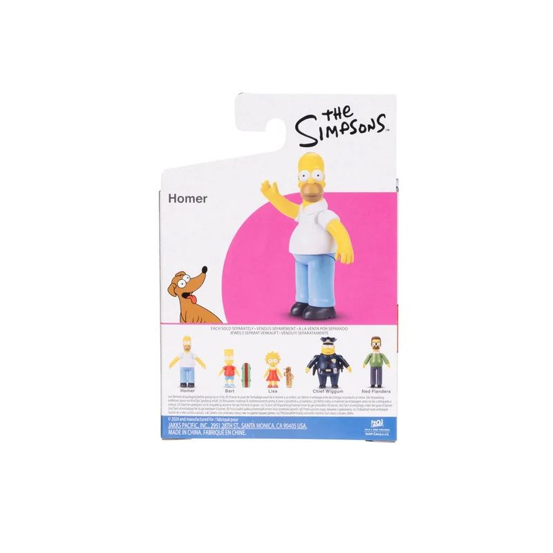 SUN4040 HOMER - Figura Simpsons - Homer - 7 cm - Sunny 6
