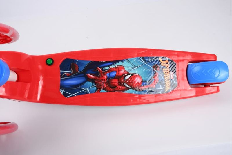 STIDIS0370 - Patinete Infantil - 3 Rodas com Luzes - Spider Man - Marvel - BBR Toys 6
