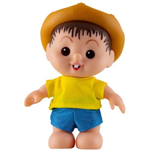 Boneco de Vinil - Chico Bento - Iti Malia - 24 cm - Baby Brink