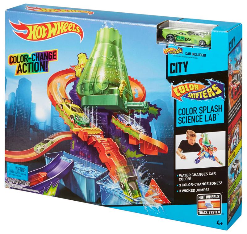 Pista com Carrinho Hot Wheels - Estacao Cientifica - Mattel