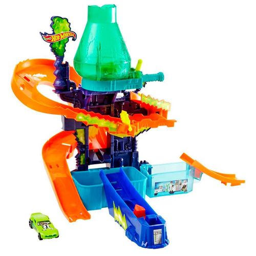 Pista com Carrinho Hot Wheels - Estação Científica - Mattel