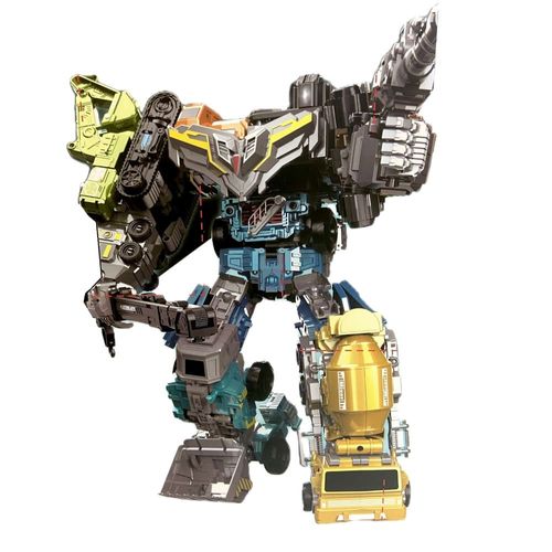 Figura Transformável - Robotics Attack - 6 em 1 - 52cm - BBR Toys
