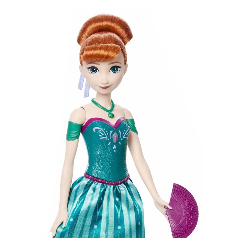 MATJBG60 - Boneca Princesa com Surpresas - Anna - Spin - Reveal - Frozen - Disney - Mattel 4