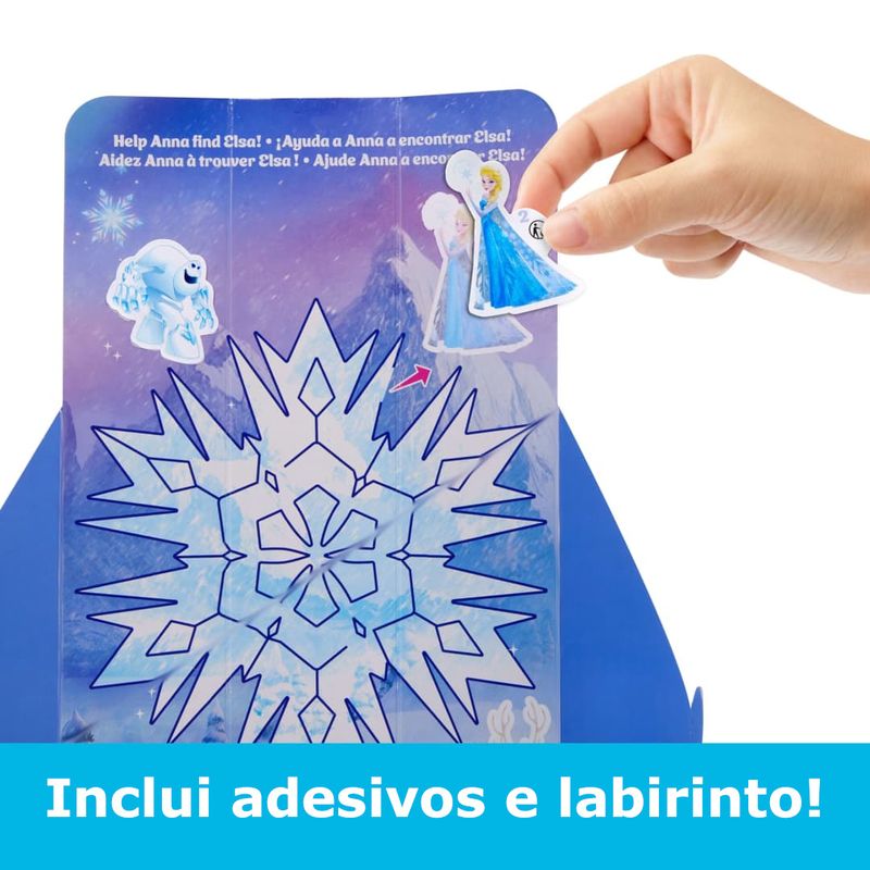 MATJBG60 - Boneca Princesa com Surpresas - Anna - Spin - Reveal - Frozen - Disney - Mattel 7
