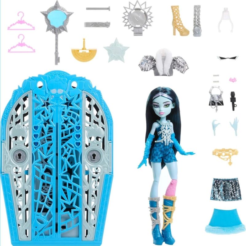 MATJBG79 JBG81 - Boneca Monster High - Frankie Stein - Hauntlywood Mysteries - Mattel 4