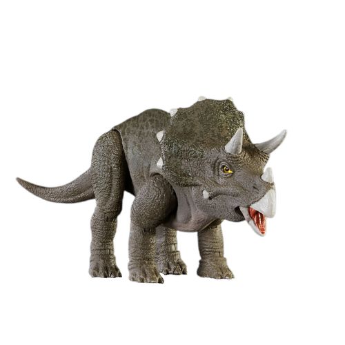 Dinossauro Articulado - Triceratops - Hammond Collection - Jurassic World - 17 cm - Mattel