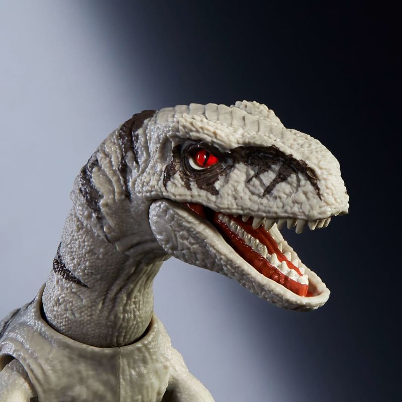 MATHFG54 JDJ06 - Dinossauro Articulado - Atrociraptor Ghost - Hammond Collection - Jurassic 4