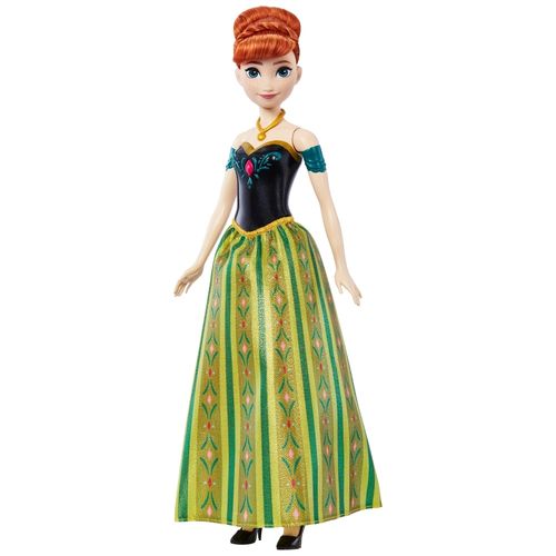 Boneca Princesas com Som - Anna Canções Mágicas - Frozen - Disney - Mattel