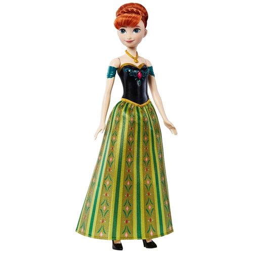 Boneca Princesas com Som - Anna Canções Mágicas - Frozen - Disney - Mattel