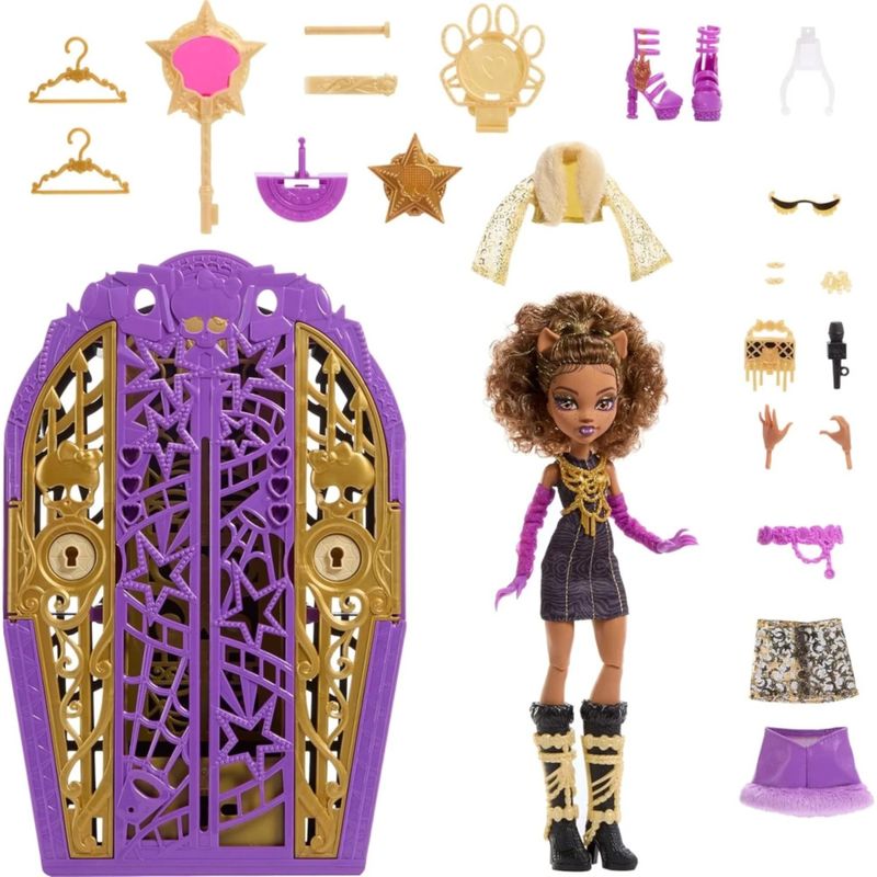 MATJBG79 JBG80 - Boneca Monster High - Clawdeen Wolf - Hauntlywood Mysteries - Mattel 4