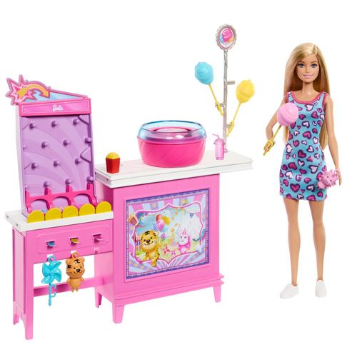 Playset Barbie - Stand de Jogos e Prêmios - Mattel