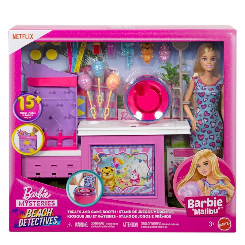 MATJFV67 - Playset Barbie - Stand de Jogos e Premios - Mattel 2