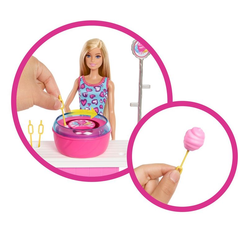 MATJFV67 - Playset Barbie - Stand de Jogos e Premios - Mattel 4