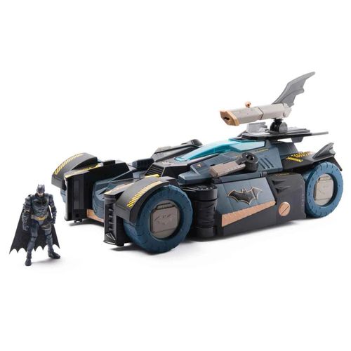 Playset Batman 2 em 1 com Luz e Som - Batmóvel Transformável - Sunny
