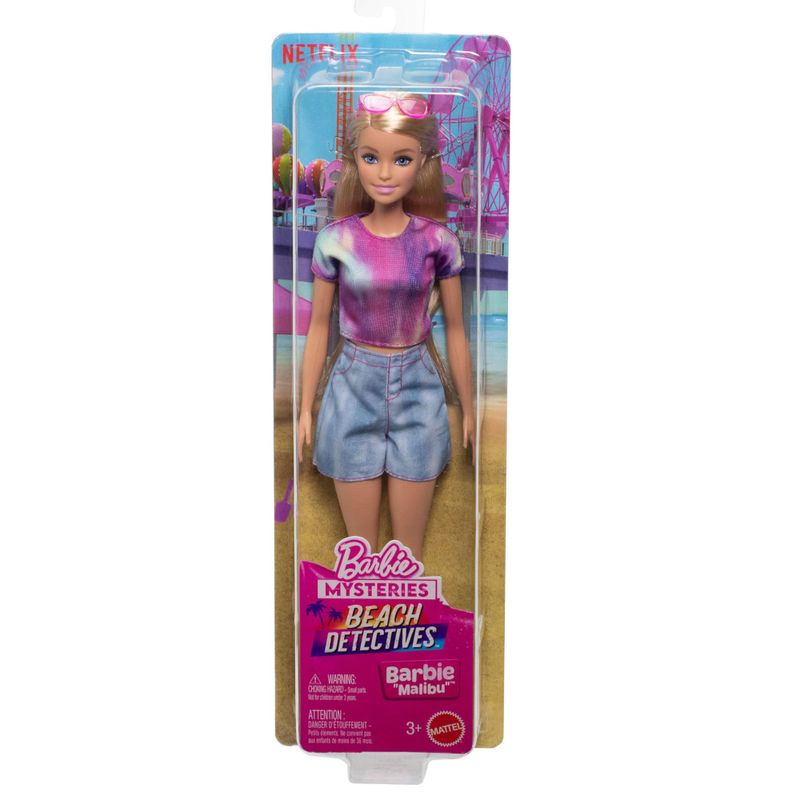 MATJFV63 - Boneca Barbie - Malibu - Beach Detectives - Mattel 2