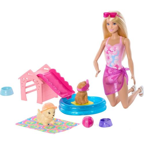 Playset Barbie - Festa na Piscina com Cachorrinhos - Mattel