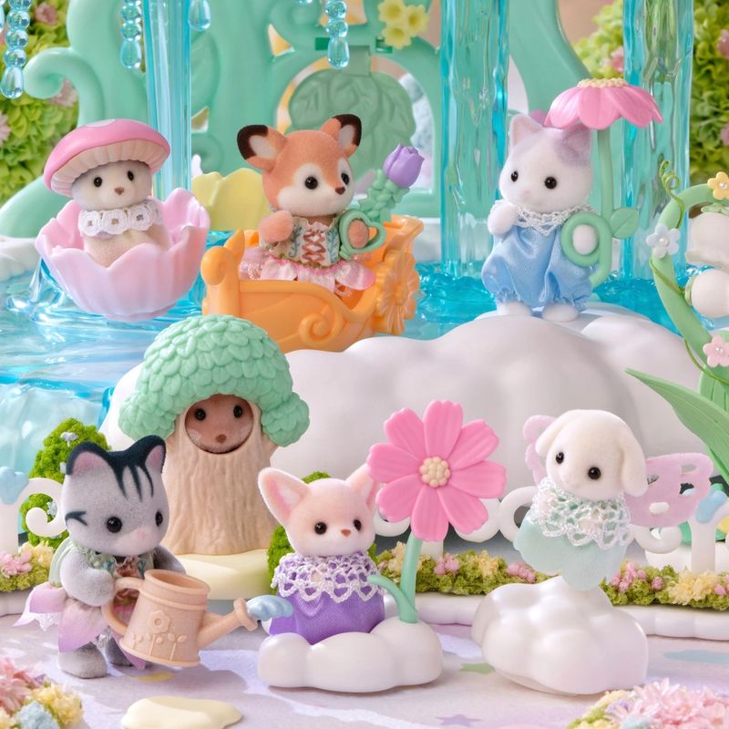 EPO5823 - Mini Figura Surpresa - Bebes Amigos Florais - Sylvanian Families - Sortido - Epoch 9