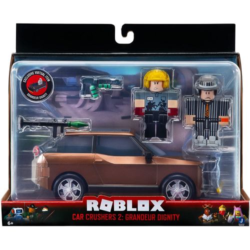 Veículo com Mini Figuras Roblox - Car Crusher 2: Grandeur Dignity - Sunny
