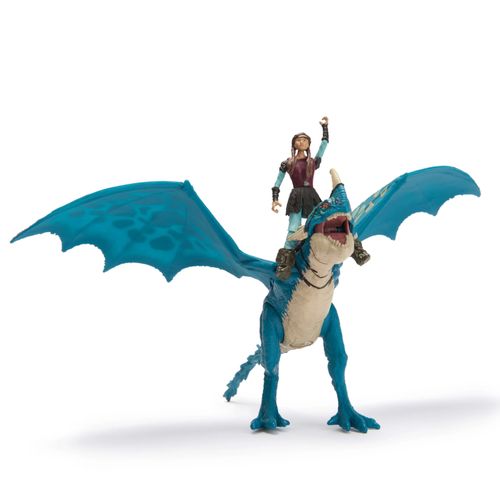 Conjunto de Figuras - Tempestade e Astrid - Como Treinar o seu Dragão - 25 cm - Sunny