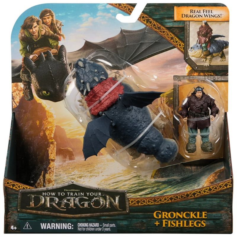 SUN4465-GRONKEL---Conjunto-de-Figuras---Gronkel-e-Melequento---Como-Treinar-seu-Dragao---25-cm---2