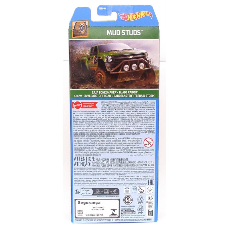 MAT1806-HTV40---Carrinhos-Hot-Wheels---Mud-Studs---Pacote-com-5-Carros---164---Mattel-2