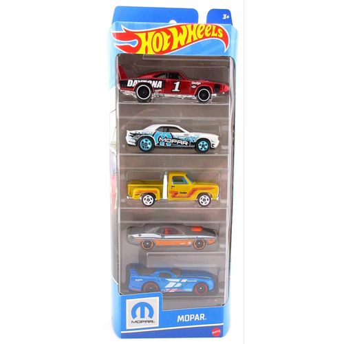 Carrinhos Hot Wheels - Mopar - Pacote com 5 Carros - 1:64 - Mattel