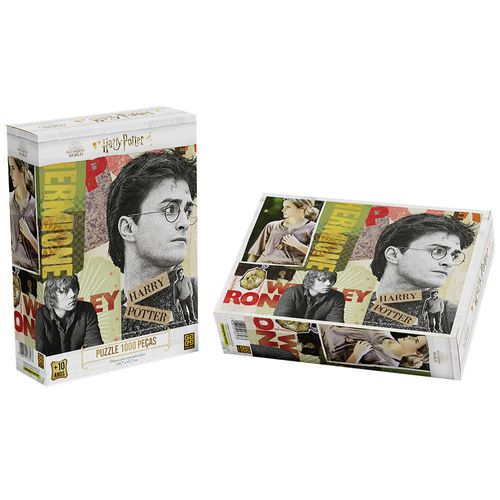Quebra-Cabeça - Harry Potter - 1000 Peças - Grow