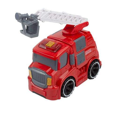 Veículo com Fricção - Caminhão de Bombeiro - Car Model - Luz e Som - 18 cm - Sortido - Yes Toys