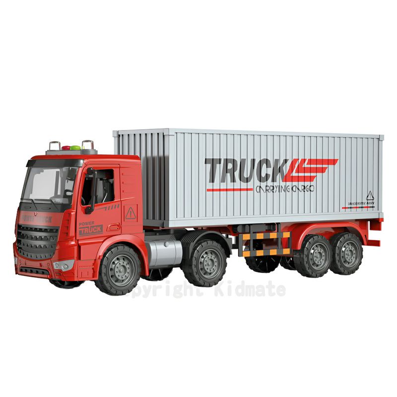 YES330242 - Veiculo com Friccao - Caminhao com Container - Luz e Som - 38 cm - Yes Toys 1