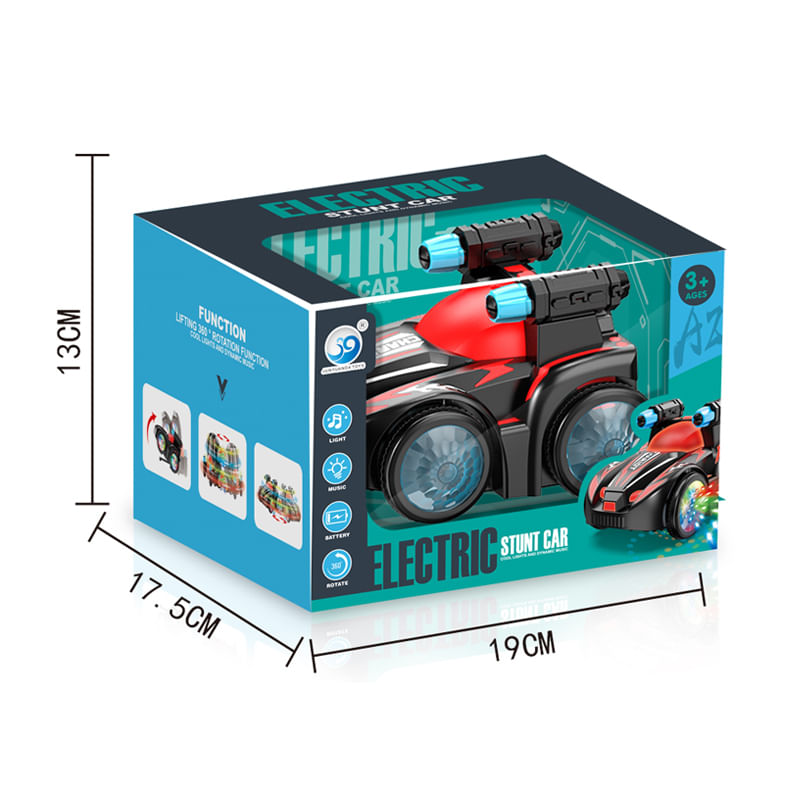 STIEBSC00023 - Veiculo com Friccao - Carrinho 360 - Hot Speeds - Luz e Som - Sortido - BBR Toys 4