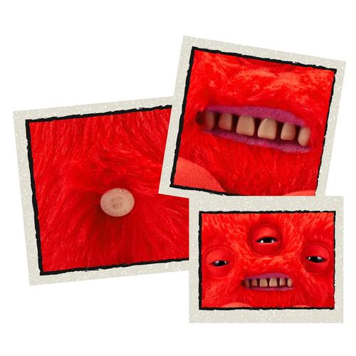 Pelúcia Fuggler - Vermelho - Love Fuggs - 23 cm - Candide