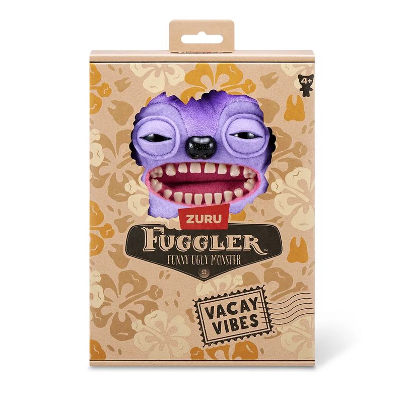 CAN27002 ROXO - Pelucia Fuggler - Gredy Grinner - Vacay Vibes - 23 cm - Candide 2