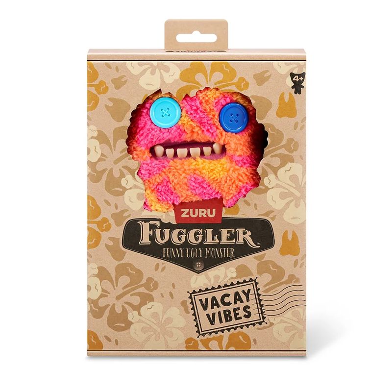 CAN27002 BOTAO - Pelucia Fuggler - Sir Slodge - Vacay Vibes - 23 cm - Candide 2