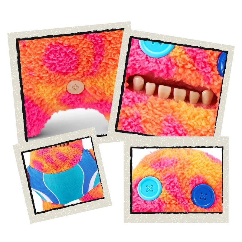 CAN27002 BOTAO - Pelucia Fuggler - Sir Slodge - Vacay Vibes - 23 cm - Candide 3