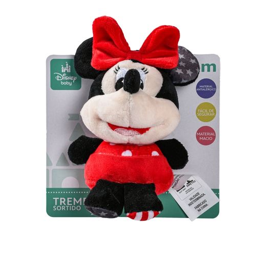 Pelúcia Treme-Treme - Minnie - Disney - 14 cm - BBR Toys