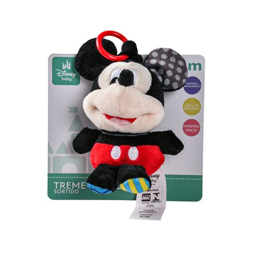 Pelúcia Treme-Treme - Mickey - Disney - 14 cm - BBR Toys