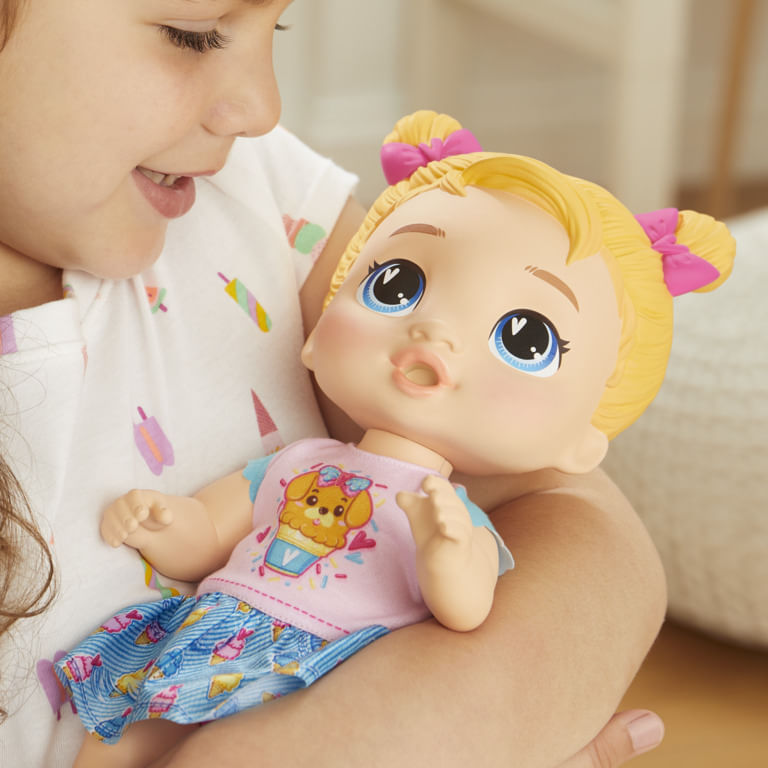 HASG1449 - Boneca Baby Alive - Harper Hugs - Guloseimas Magicas - Hasbro 5
