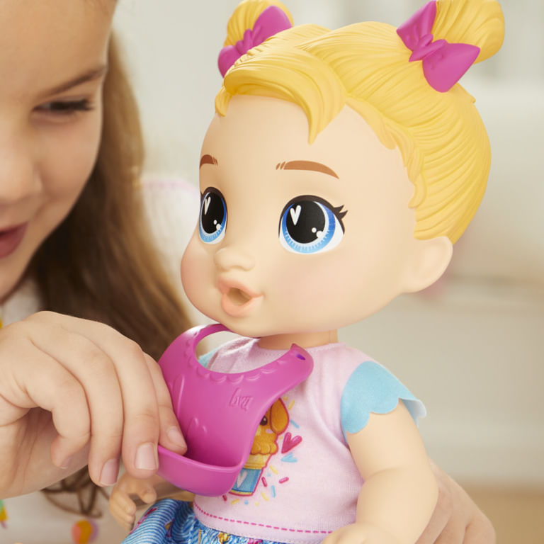 HASG1449 - Boneca Baby Alive - Harper Hugs - Guloseimas Magicas - Hasbro 6