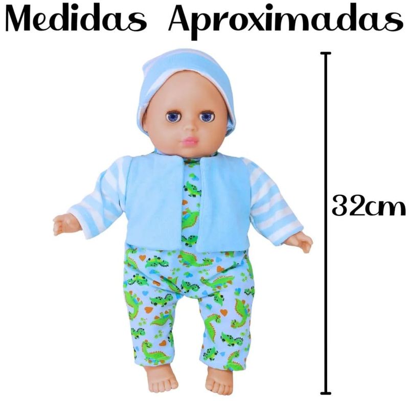 COT2811 - Boneca Reborn - Evellyn - Menino - Cotiplas 6