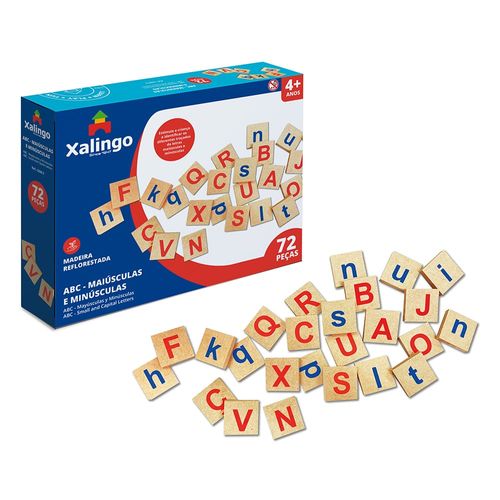 Jogo ABC - 72 Peças - Xalingo