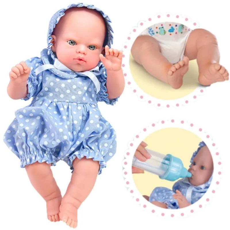 Boneca Reborn - Babies Primeira Mamadeira - Roma 2