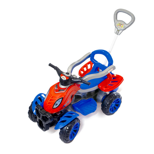 Quadriciclo Infantil com Empurrador - Spider - Maral
