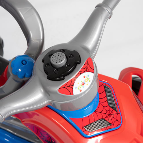 MAR3113 - Quadriciclo Infantil com Empurrador - Spider - Maral 2