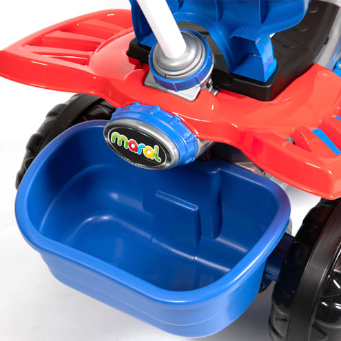Quadriciclo Infantil com Empurrador - Spider - Maral