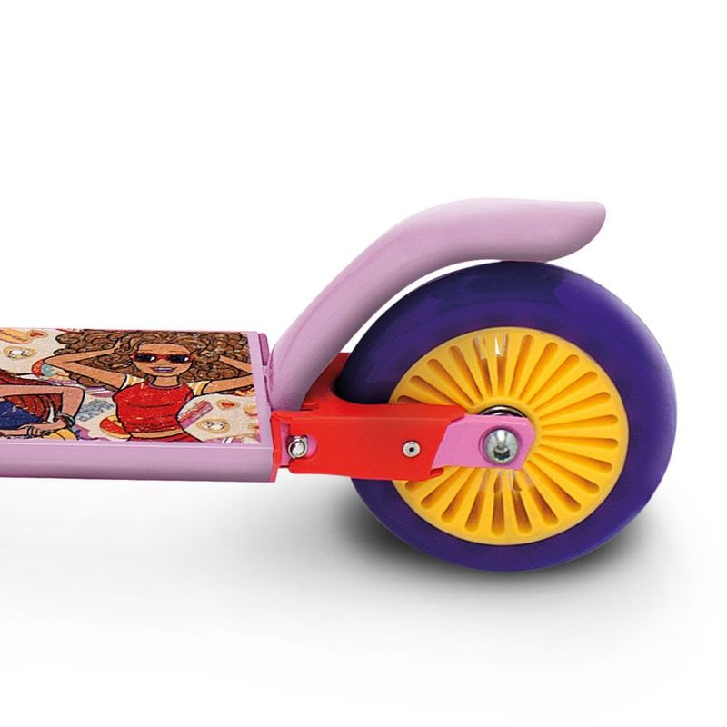 FUCF0054-8 - Patinete Barbie Malibu - 2 Rodas - Fun 5