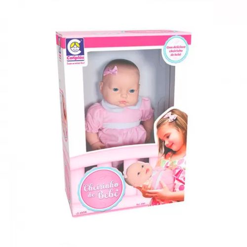 Boneca Reborn - Cheirinho de Bebê - Sortido - Cotiplás