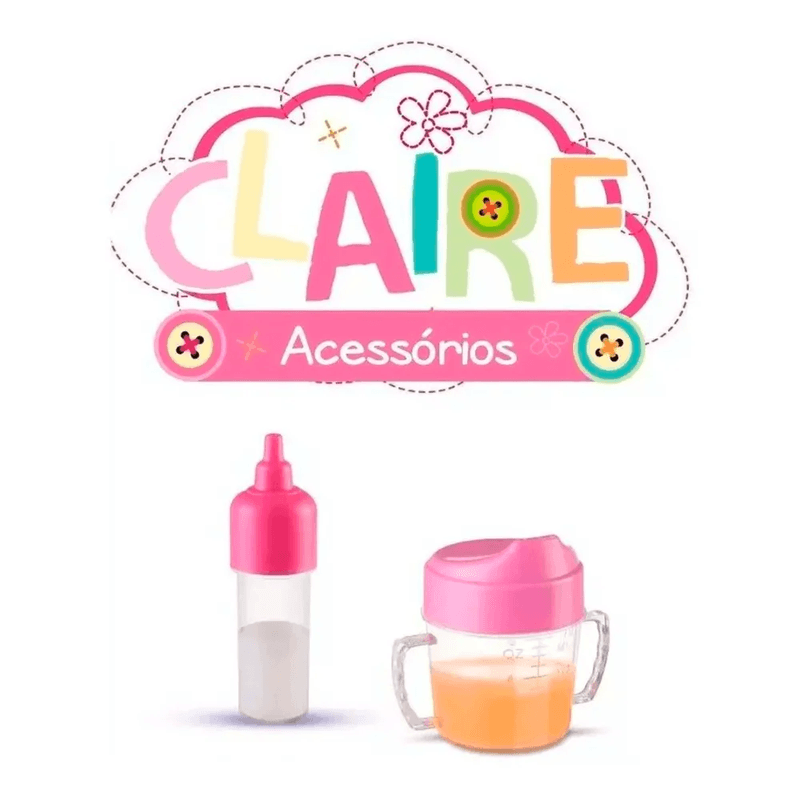 ROM5416 - Boneca Reborn - Claire - Acessorios - Roma 6