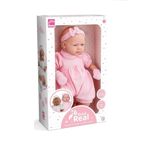 Boneca Reborn - Bebê Real - Jensen Branca - Roma