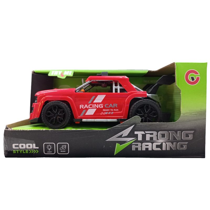 YES305921 - Carrinho de Friccao com Luz e Som - Racing Car - Strong Racing - Yes Toys 2