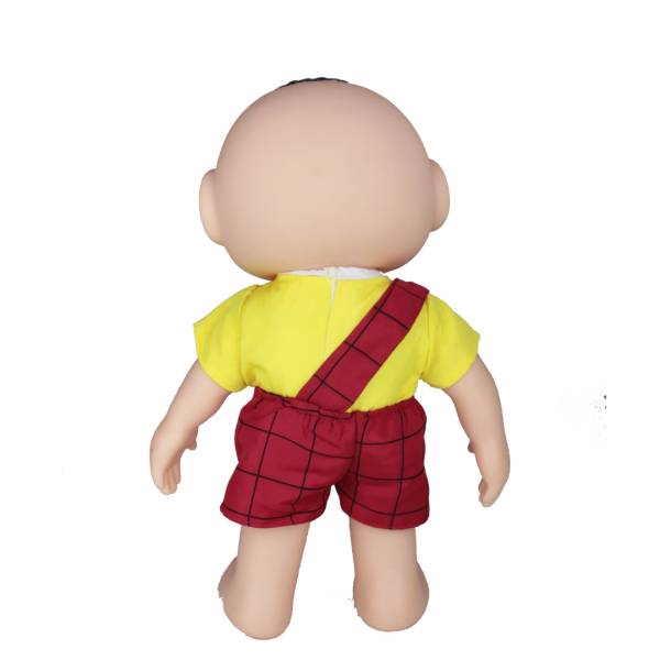 BBA1028 - Boneco Classico - Cascao - Turma da Monica - 36 cm - Novabrink 4